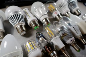 Замена обычных ламп на светодиодное освещение